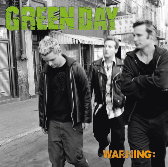 Green Day Warning Vinyl LP Fluorescent Green Colour 2024