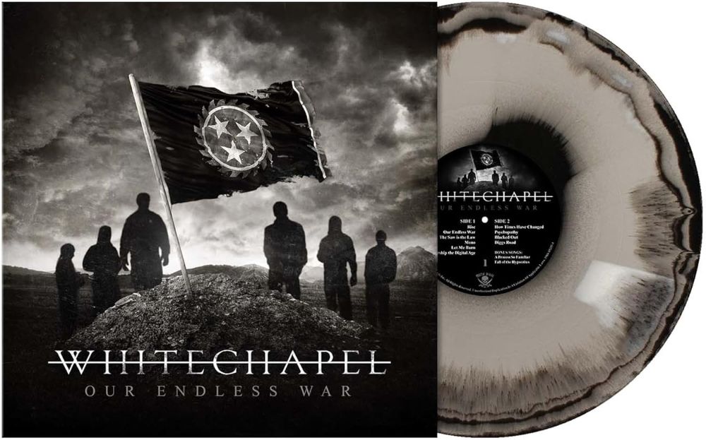 Whitechapel Our Endless War Vinyl LP Silver, White & Black Merged Colour 2026