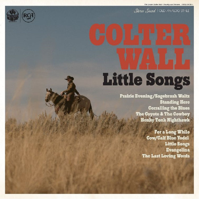 Colter Wall  Little Songs Vinyl LP 2023