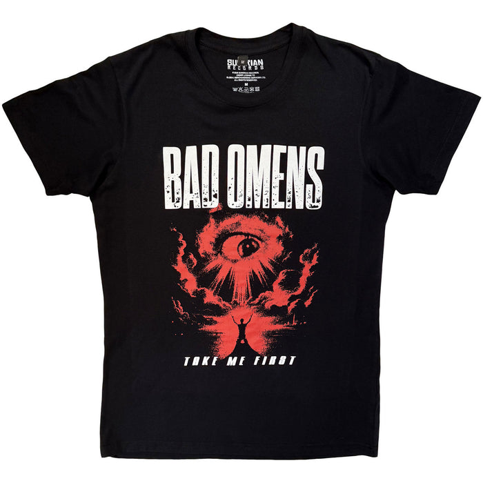 Bad Omens Red Eye Black Medium T-Shirt