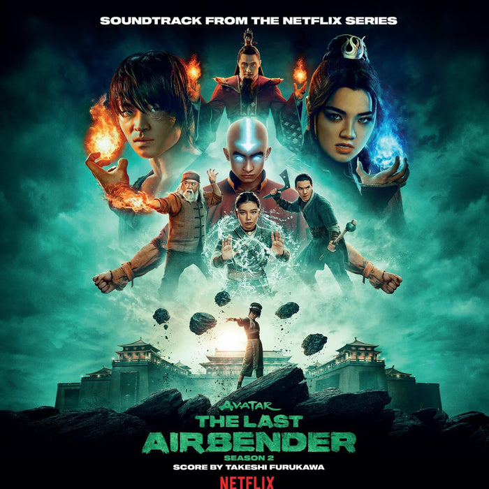 Takeshi Furukawa Avatar: The Last Airbender Season 2 Vinyl LP Green Marbled Colour  Due Out 18/09/26