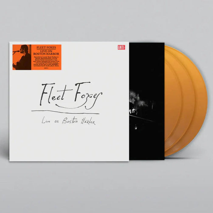 Fleet Foxes Live On Boston Harbor Vinyl LP Peach Colour Due Out 13/12/24