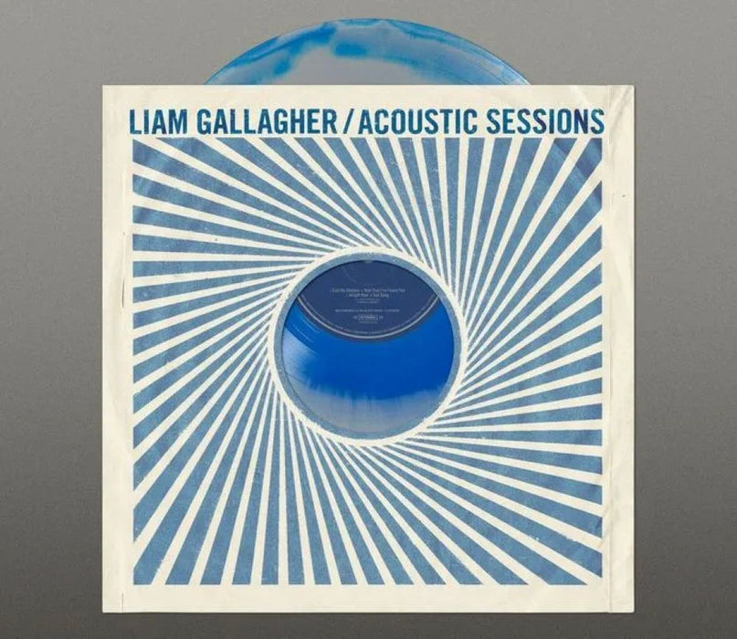 Liam Gallagher Acoustic Sessions Vinyl LP Silver & Blue Colour RSD 2025
