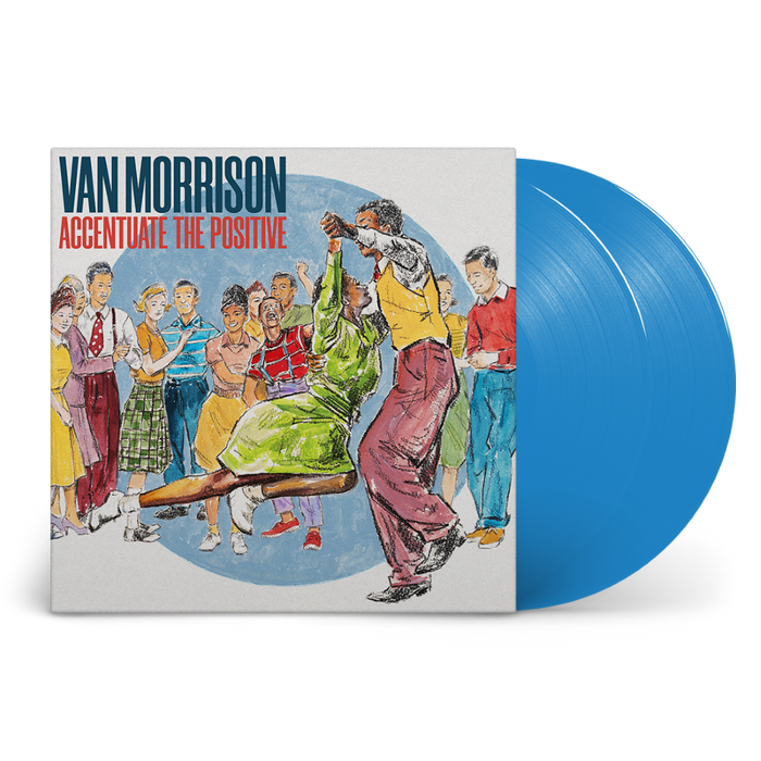 Van Morrison Accentuate The Positive Vinyl LP Blue Colour 2023