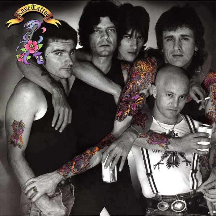 Rose Tattoo Assault & Battery Vinyl LP White & Black Swirled Colour Due Out 26/06/26