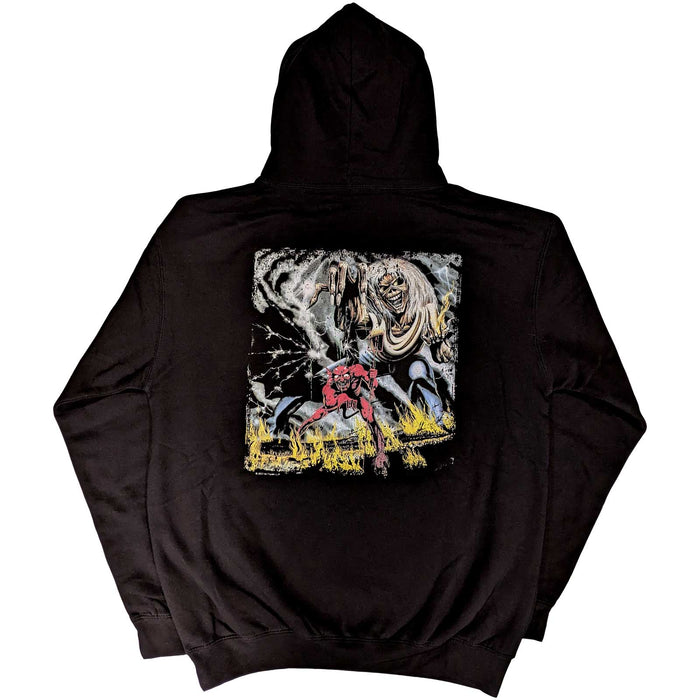 Iron Maiden Number Of The Beast Black Medium Unisex Hoodie