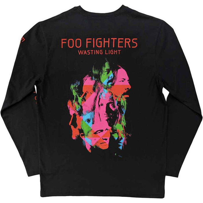 Foo Fighters Wasting Light Black Long Sleeve Medium T-Shirt