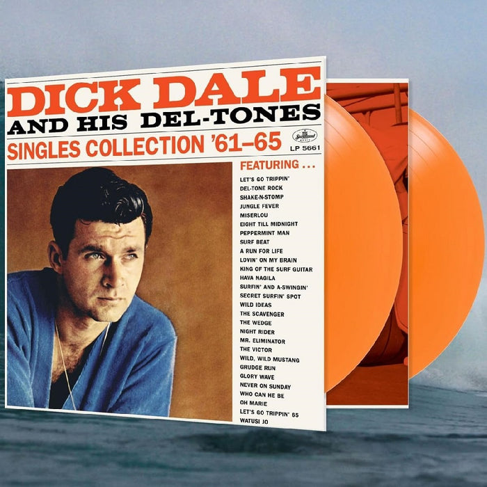 Dick Dale and His Del-Tones Singles Collection '61-65 Vinyl LP Orange Colour 2023