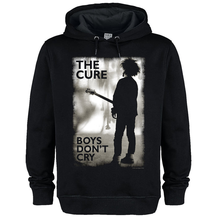 The Cure Boys Don't Cry Amplified Black Large Unisex Hoodie