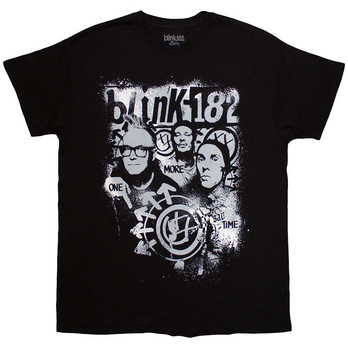 Blink-182 One More Time Spray Paint Black XX-Large T-Shirt