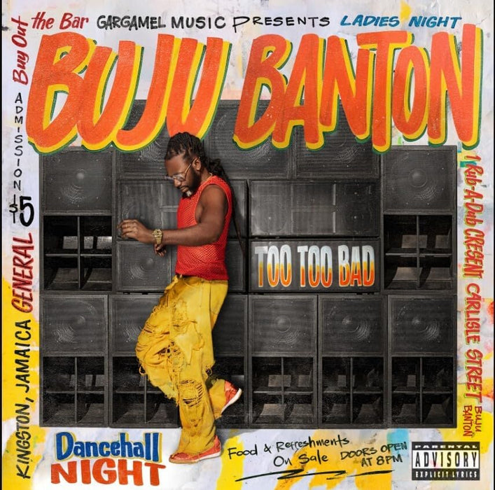 Buju Banton Too Too Bad Vinyl LP Due Out 11/09/26