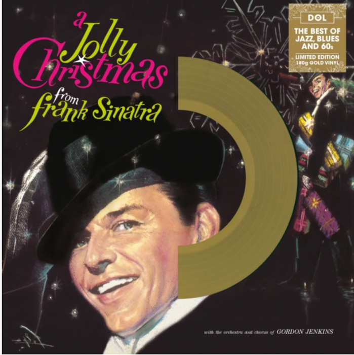 Frank Sinatra ‎A Jolly Christmas Vinyl LP Gold Colour 2013