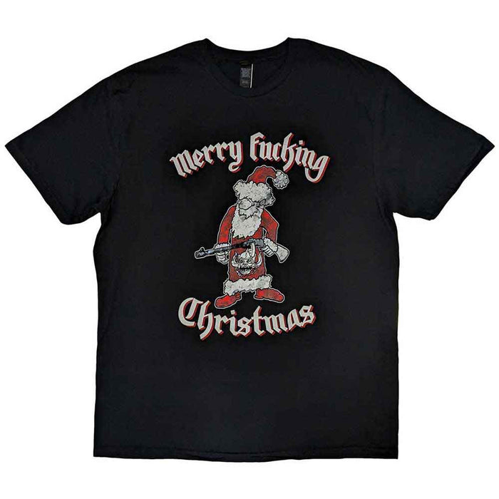 Motorhead Merry Christmas Black Medium T-Shirt