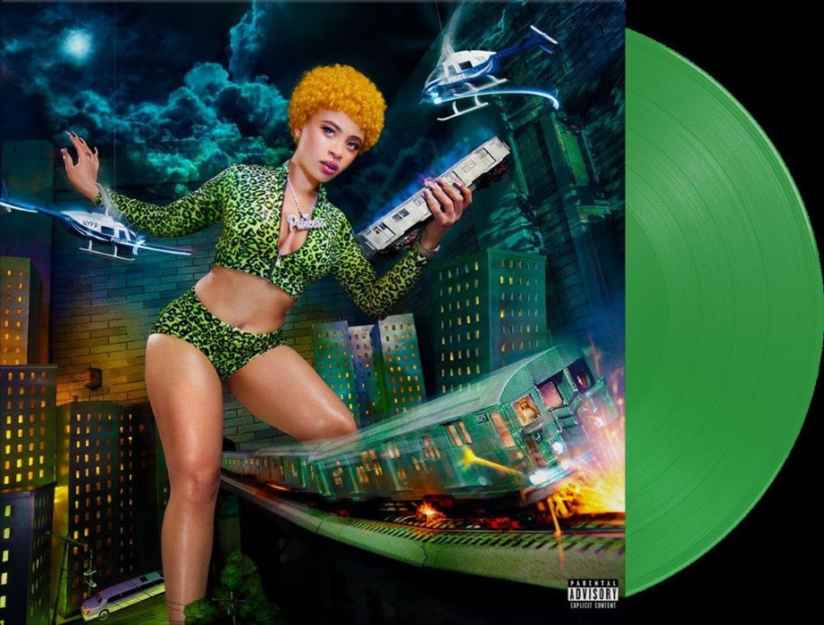 Ice Spice Y2K! Vinyl LP Green Colour + Alternative Artwork 2024