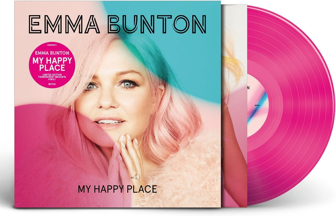 Emma Bunton My Happy Place Vinyl LP Transparent Magenta Colour 2023