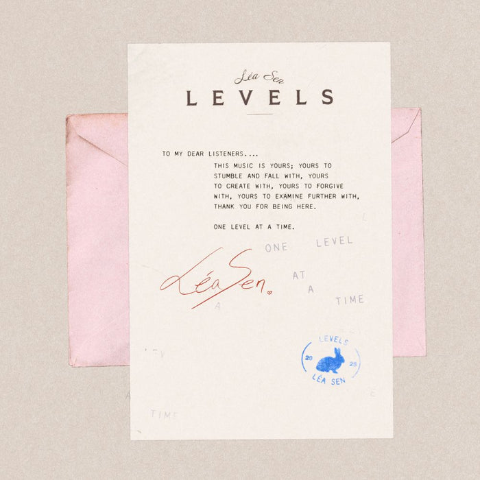 Lea Sen LEVELS Vinyl LP Faded Rose Colour 2025