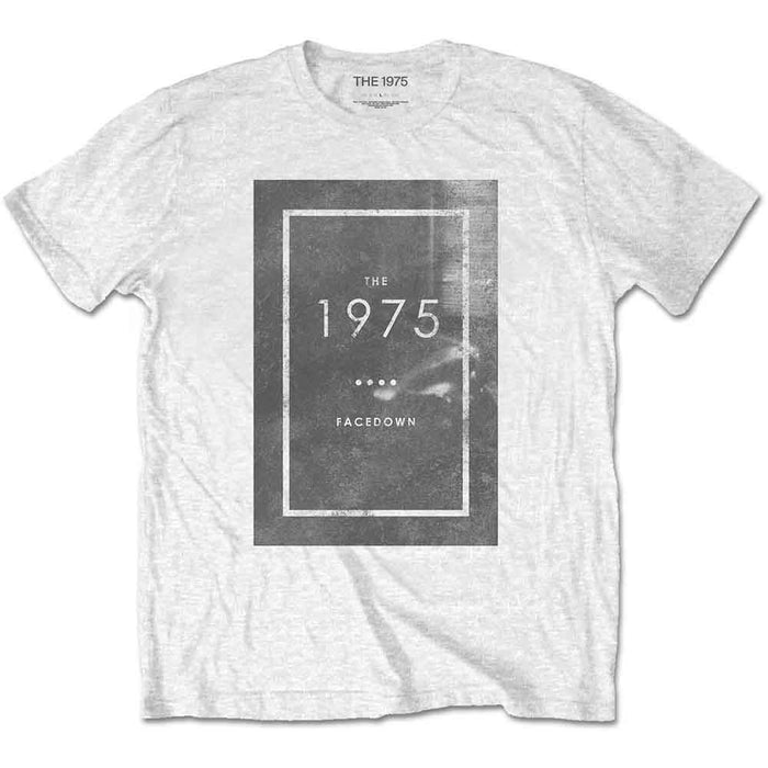 The 1975 Facedown White Small T-Shirt