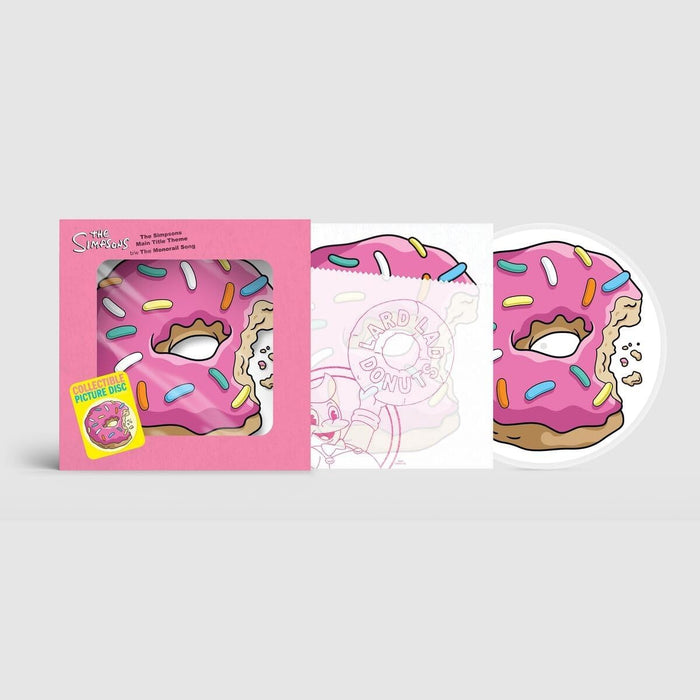 The Simpsons "The Simpsons" Main Title Theme b/w The Monorail Song 10"" Vinyl Single Picture Disc Due Out 09/10/26