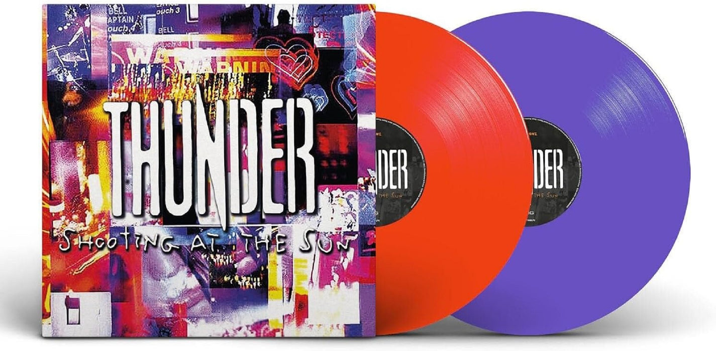 Thunder Shooting At the Sun Vinyl LP Purple & Orange Colour 2023