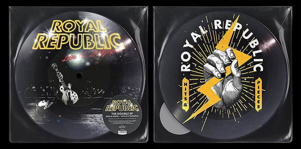 Royal Republic The Double EP (Hits & Pieces / Live at l'Olympia) Vinyl LP Picture Disc 2023