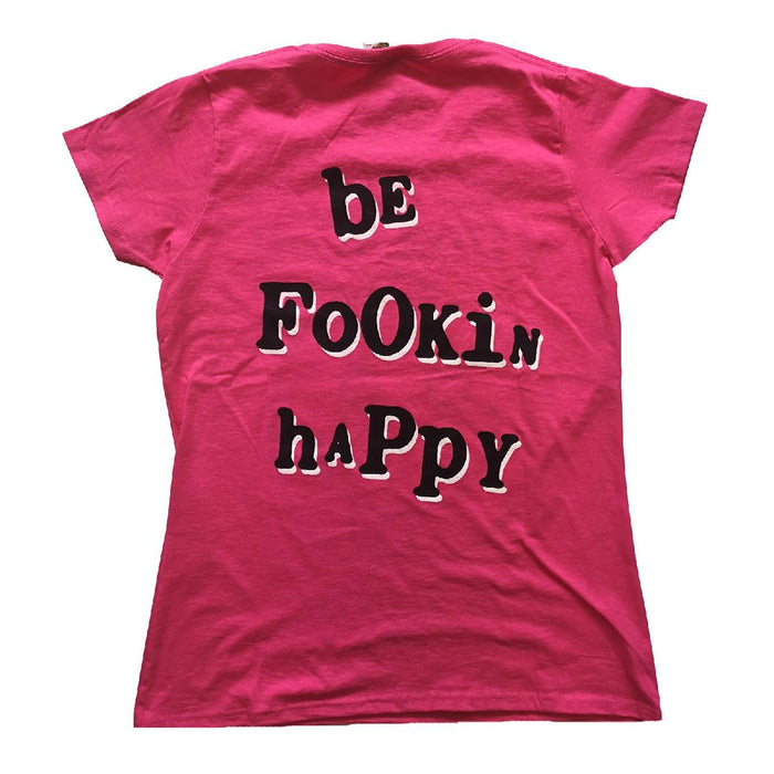 Yungblud Raver Smile Pink Ladies Small T-Shirt