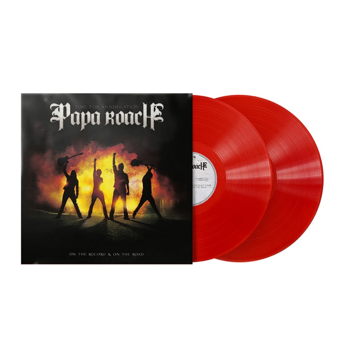 Papa Roach Time For Annihilation: On The Record & On The Road Vinyl LP Red Colour 2025