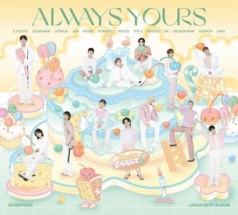 Seventeen Japan Best Album [Always Yours] Limited Edition C CD 2023