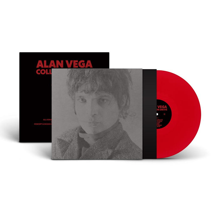 Alan Vega Collision Drive Vinyl LP Red Colour Due Out 23/01/26