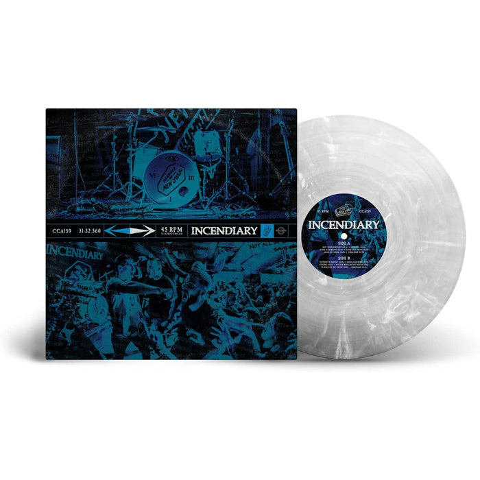 Incendiary Product Of New York Vinyl LP Clear w/ White Marble Due Out 26/06/26