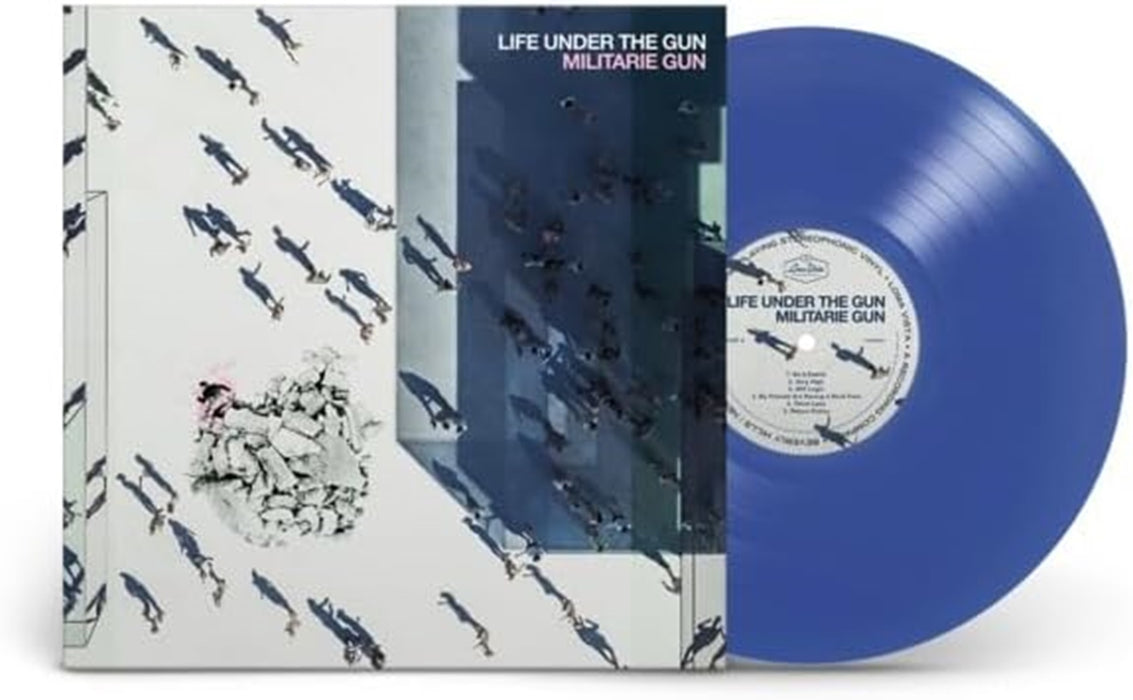 Militarie Gun Life Under The Gun Vinyl LP Neon Blue Colour 2023