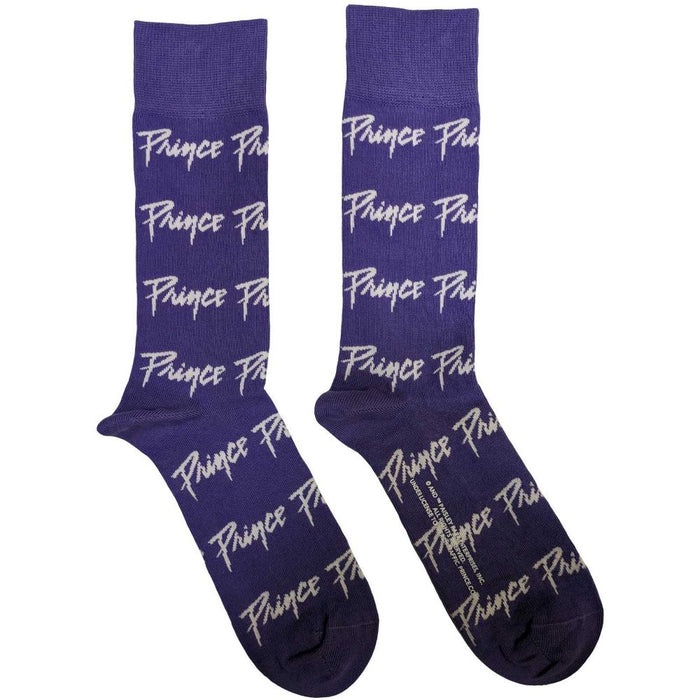 Prince Unisex Ankle Socks: Logo Repeat (Uk Size 7 - 11)