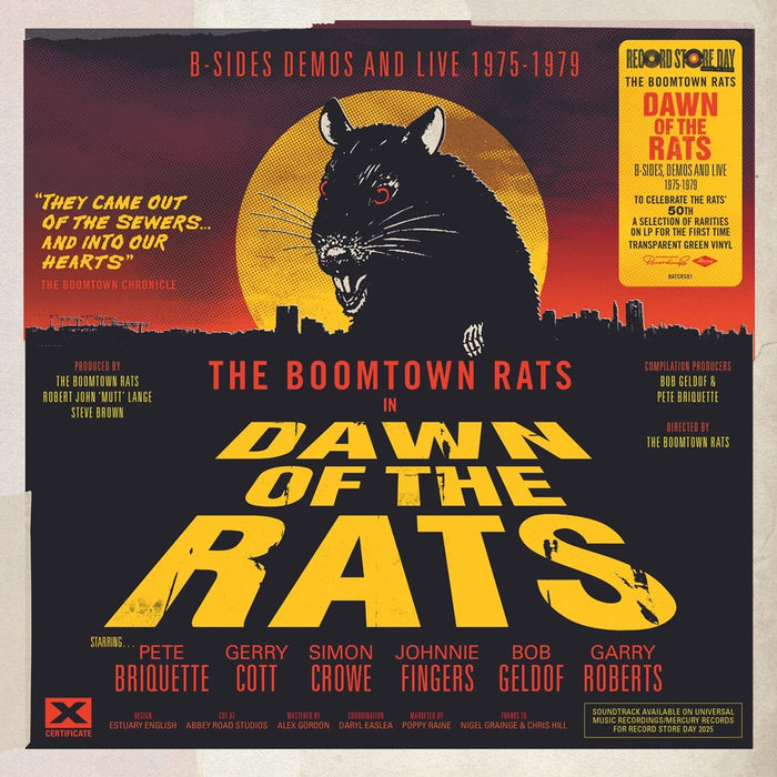 The Boomtown Rats Dawn Of The Boom Town Rats Demos D Sides and Live 1975 - 1979 Vinyl LP Green Colour RSD 2025