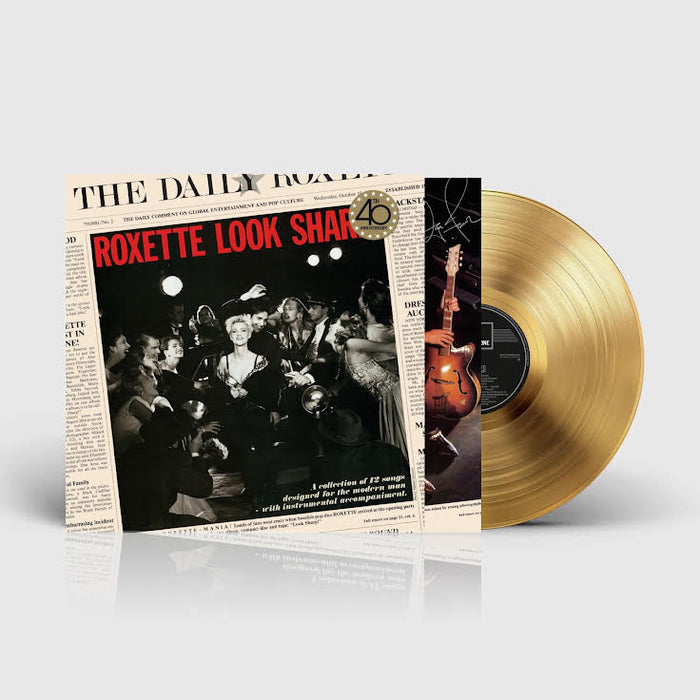 Roxette Look Sharp! Vinyl LP Gold Colour Due Out 02/10/26