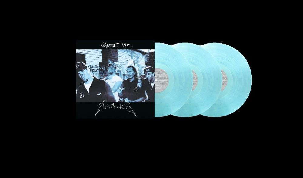 Metallica Garage Inc Vinyl LP Blue Colour 2024