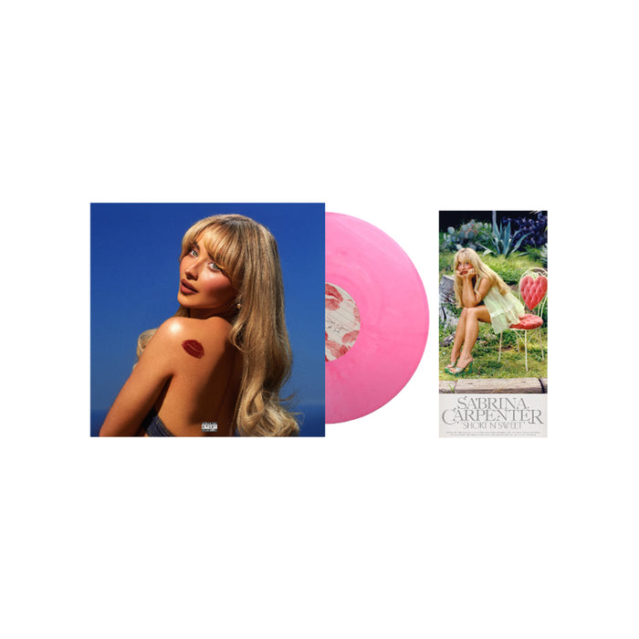 Sabrina Carpenter Short n' Sweet Vinyl LP Indies Pink Colour + Poster 2024