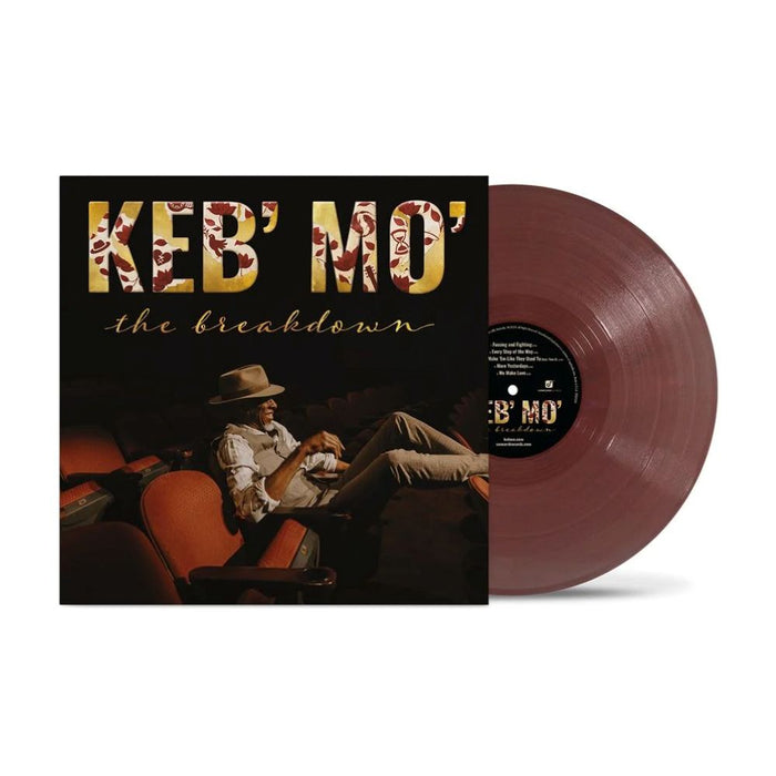 Keb' Mo' - The Breakdown Vinyl LP Eco-Red Colour Due Out 21/08/26