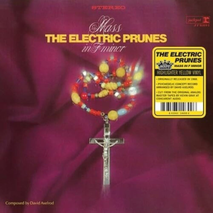 The Electric Prunes Mass In F Minor Vinyl LP Yellow Colour  2023