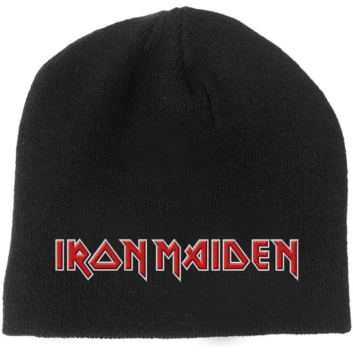 Iron Maiden Black Beanie Hat