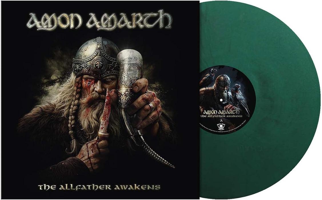 Amon Amarth The Allfather Awakens Vinyl LP Green Colour Due Out 02/10/26