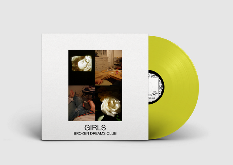 Girls Broken Dreams Club Vinyl EP Yellow Colour Due Out 06/12/24