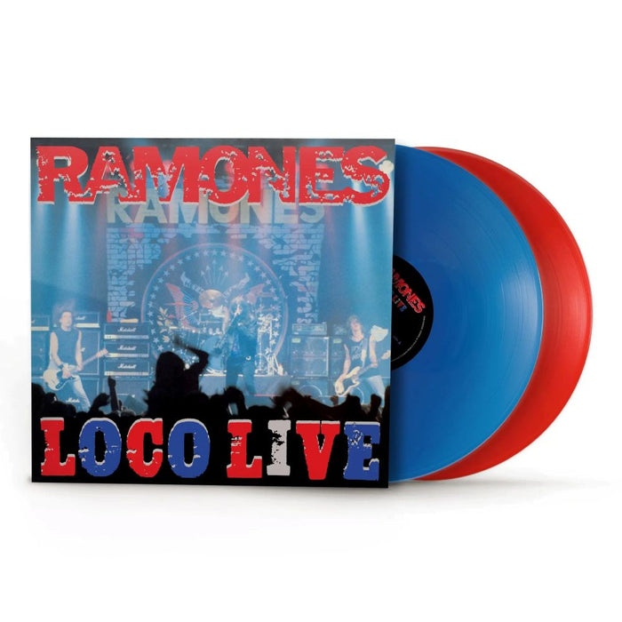 Ramones Loco Live Vinyl LP Blue & Red Colour RSD 2025