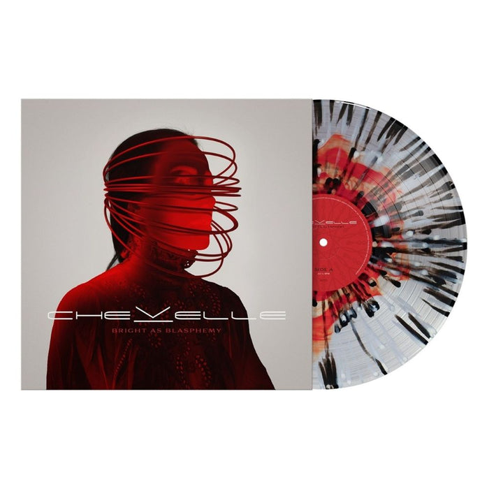 Chevelle Bright As Blasphemy Vinyl LP Ruby & Clear With White & Black Splatter Colour 2025