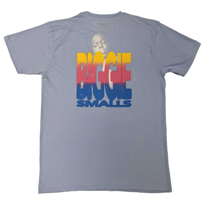Biggie Smalls Halftone Biggie Purple Large T-Shirt
