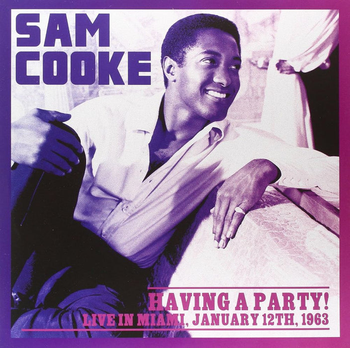 Sam Cooke ‎Having A Party Live In Miami Vinyl LP New 2015