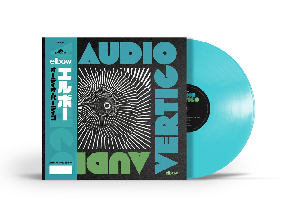 Elbow Audio Vertigo Vinyl LP Signed Assai Obi Edition Transparent Blue Colour 2024