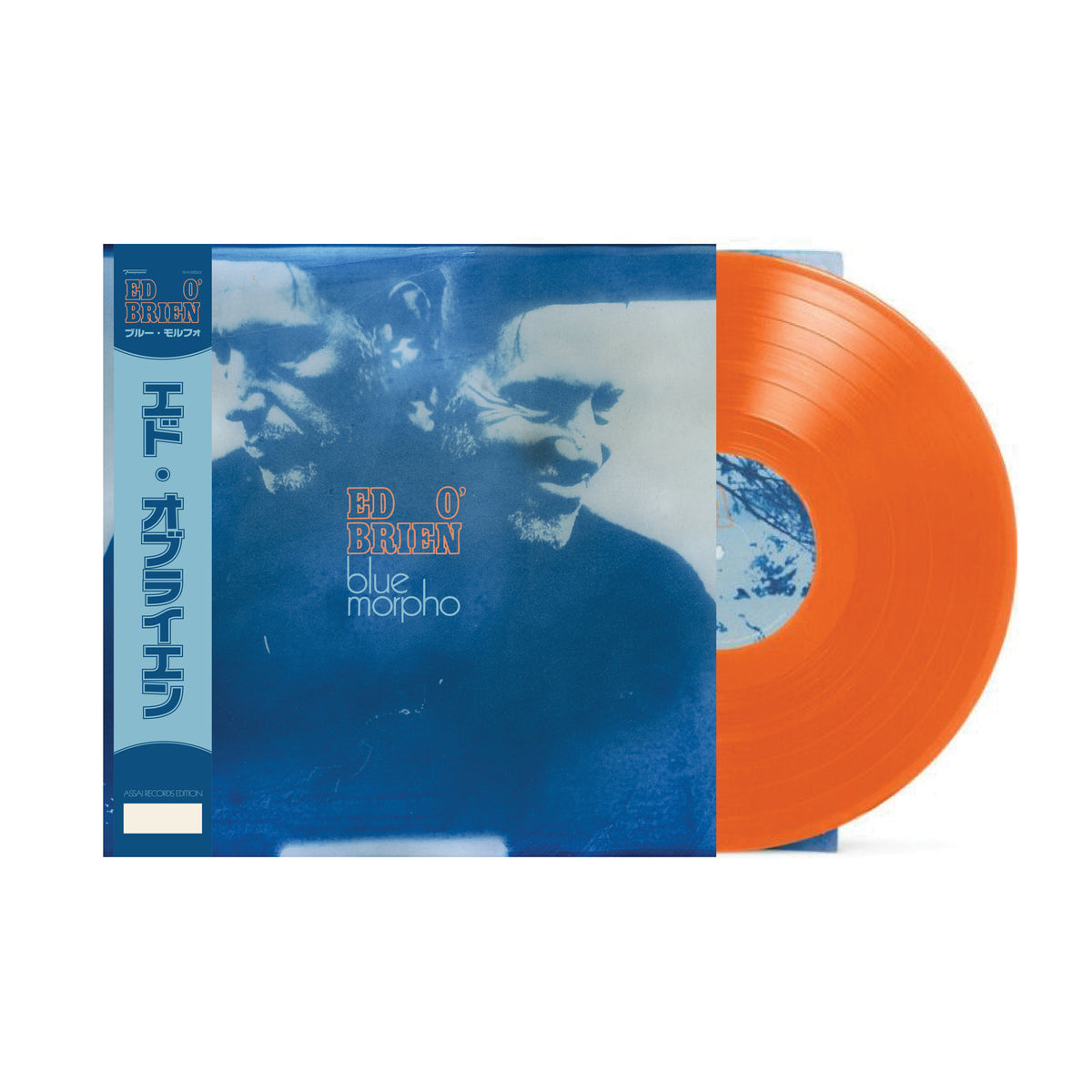 Ed O'Brien Blue Morpho Vinyl LP Signed Assai Obi Edition