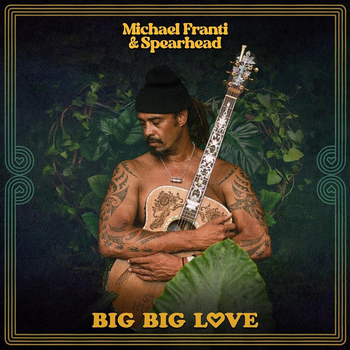 Michael Franti & Spearhead Big Big Love Vinyl LP Clear Highlighter Yellow Colour 2023