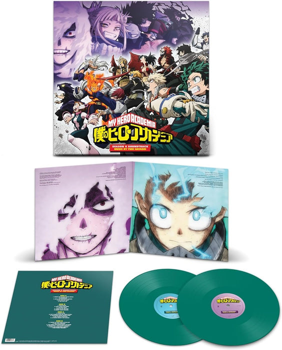 Yuki Hayashi My Hero Academia: Season 6 Original Soundtrack Vinyl LP Teal Colour 2024
