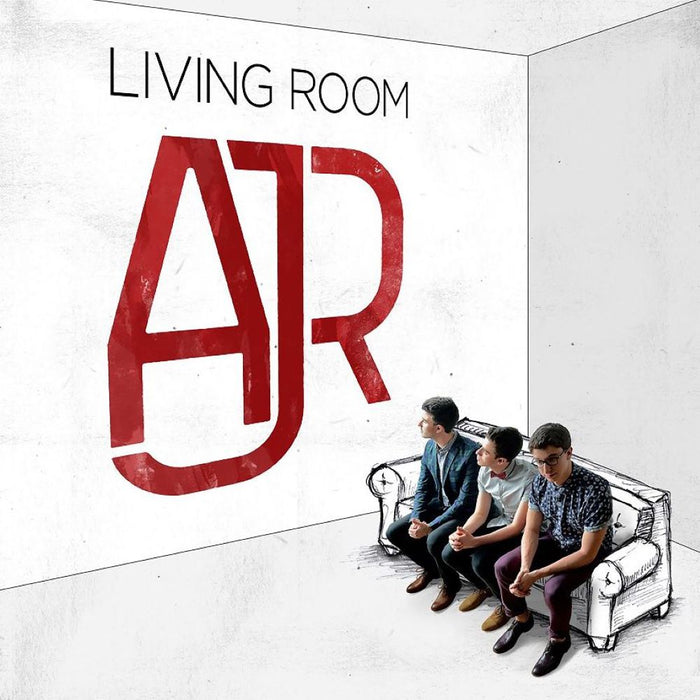 AJR Living Room Vinyl LP Bone w/Black Splatter Colour 2025