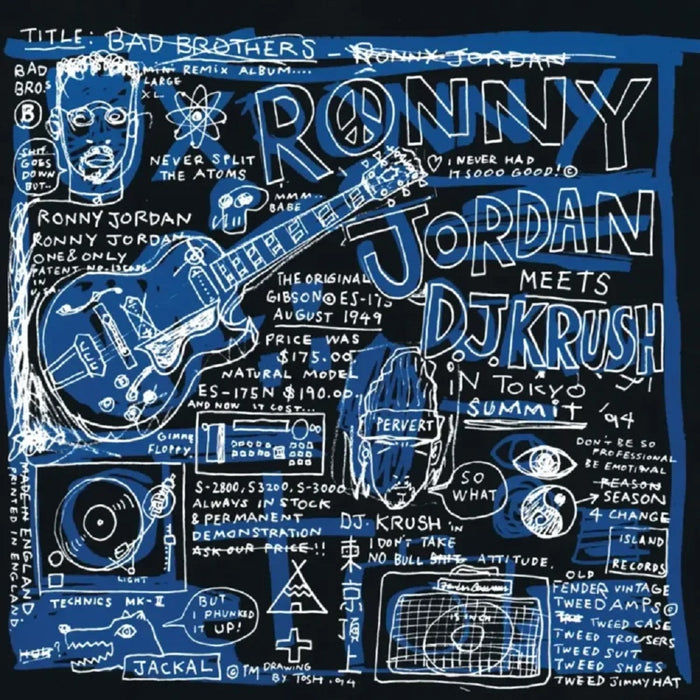 Ronny Jordan Meets DJ Krush Bad Brothers Vinyl LP Coloured 2023